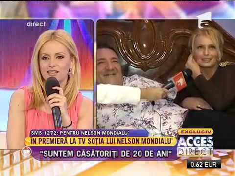 nelson - Soția lui Nelson Mondialu' a vorbit în exclusivitate la Acces Direct despre familia ei., Acces Direct, Antena 1, 24-04-2014.