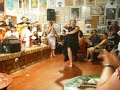 yvette la sole de sanlucar dancing por bulerias at la pe�a flamenca puerto lucero summer 2008 with gerardo nu�ez on guitar & carmen cortez, along with jovenes flamencos de jerez singing & playing palmas.