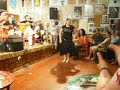 yvette la sole de sanlucar dancing por bulerias at la pe�a flamenca puerto lucero summer 2008 with gerardo nu�ez on guitar & carmen cortez, along with jovenes flamencos de jerez singing & playing palmas.