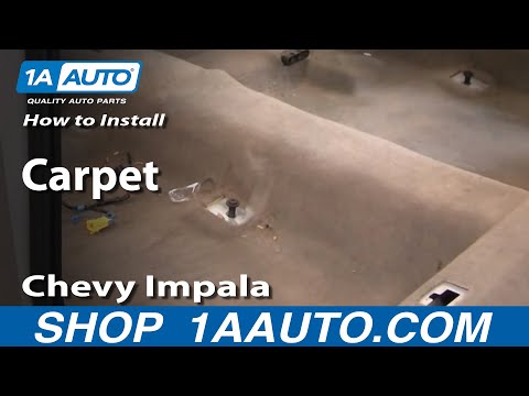 How To Install Auto Carpet PART 1 Chevy Impala 2000-05 1AAuto.com