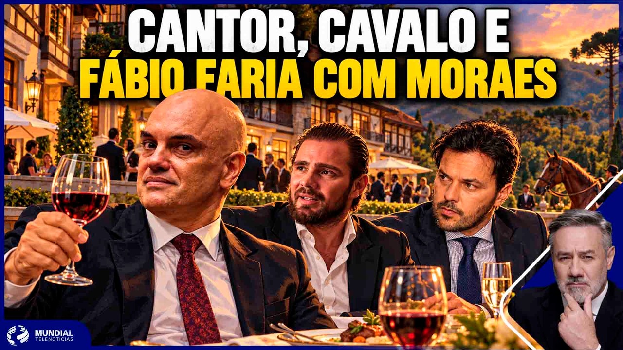VORCARO organizou ALMOÇO para MORAES em Campos do Jordão #stf #danielvorcaro #casomaster