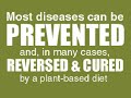 Beat disease with a plant-based diet