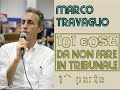Travaglio: 101 cose da non fare in tribunale - Parte 1/2