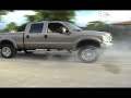Dodge 3500 vs. Ford F-250 Truck Pull!!
