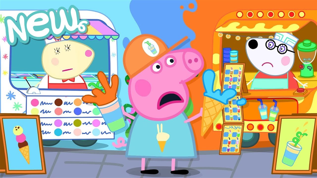 Peppa Pig Tales 🛻 Ultimate Food Truck BATTLE!! 🥊 BRAND NEW Peppa Pig Episodes