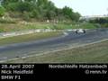 Nick Heidfeld F1 Nordschleife - Hatzenbach