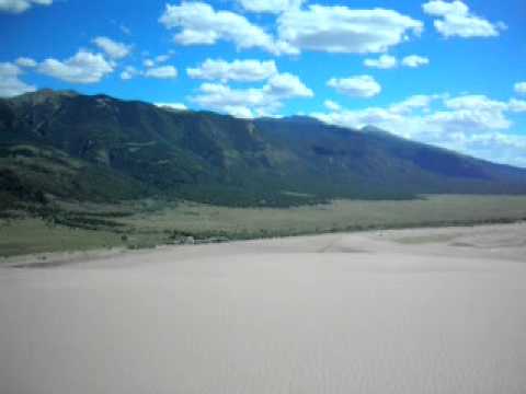 Great Sand Dunes National Park 360 View High on the East Ridge