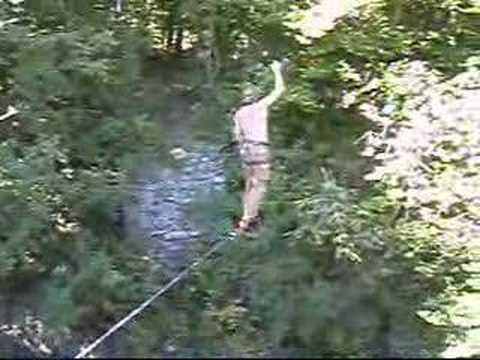 first try on the highline