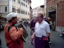 Tony Martin Sr. in Italy singing in streets of Rome