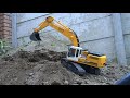 Bernett modellbau 944 liebherr rc model track machine Bernett modellbau 944 liebherr rc model track machine