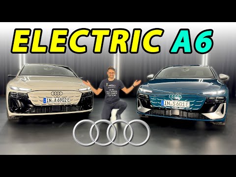 This is the all-new Audi A6 Sportback & Avant! PREMIERE REVIEW A6 e-tron