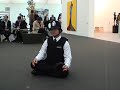 Performance at Frieze, Gianni Motti
