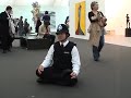 Performance at Frieze, Gianni Motti