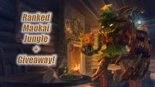 ► LoLPoV - Ranked Jungle Maokai (Season 3) (League of Legends Live Commentary) -Giveaway Series-