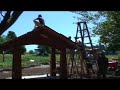 Windward works on the gazebo and more Windward works on the gazebo and more