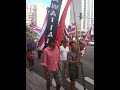 Protest march on Hawaii Statehood Day