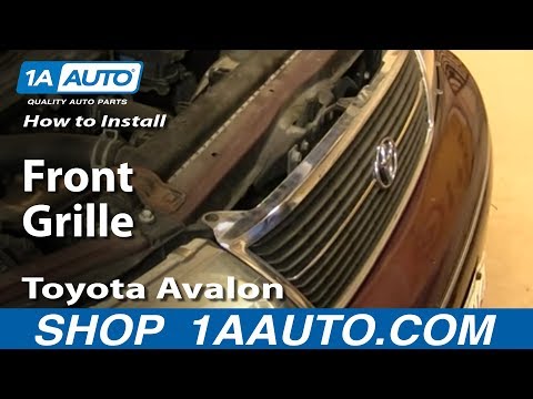 How To Install Replace Front Grille Toyota Avalon 98-99 1AAuto.com