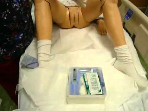 how to unclog foley catheter