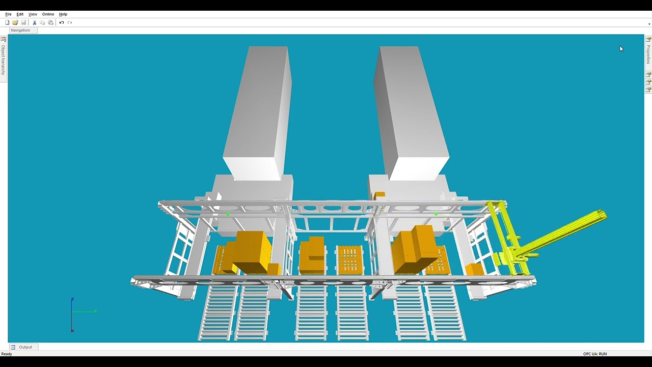 Paletizador de cajas automático