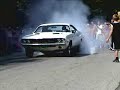 Mopar - 1970 Dodge Challenger burnout on the street!