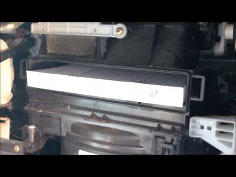 DIY How to install replace the cabin air filter on a 2005 Toyota Matrix Corolla