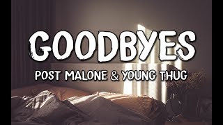 Post malone goodbyes lyrics