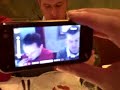 Nokia N97 in action last night at dinner. Nokia N97 in action last night at dinner.