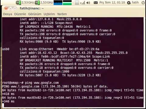 how to ethernet over usb