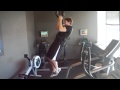 1 Repitition Maximum Pull up - The Idea is to lift as much weight as possible doing a pull up. A body weight pull up is a score of zero (0). If you are wearing a 20 pound vest (as I am in the video) then it would be a score of 20 lb. Be sure to go from a dead hang to chin above the bar to count. you are doing one repitition with the most amount of weight.  