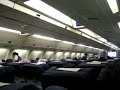 Etihad Airways Boeing 767-341ER in flight - cabin & window v