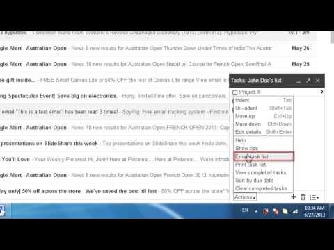 How to Share Google Task Lists