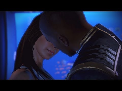 Mass Effect 3: Diana Allers Romance #2 - Kiss Scene