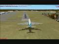 FSX Landing at Albany 747 - 400