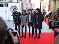 klaxons arrive at the mercury music prize awards 2007, grosvenor house hotel, west london, september 4 2007