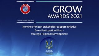 UEFA Grow Awards 2021, 02.12.2021