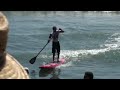 This year I went to Orange County California and watched the Battle of the Paddle. More info: www.suptrainer.com . I made the trip because I am genuinely interested in where this sport is going. The race looked like a lot of fun and I would love to have participated, but I dont even have a race board! My 96 Naish quad fin probably wouldnt be a good board for the Battle. So, my buddy Chris and I made a weekend of it and checked out the race, but also the SUP industry. So, here are my observations #1 I think every paddle surfer needs to re-think their quiver not just boards, but paddles. I know I am. Long gone are the days that you can just buy an 11 or 12 foot board and expect to have an all around solution for all conditions. Boards have become SO SPECIALIZED that depending on wave height and texture you could use two completely different boards that are merely 5 different in length. Naishs new line of boards for example has an 810, and a 93. The 93 is great in most conditions for surfing, yet after speaking with Harold Iggy, Naishs shaper, the 810 is more for an ideal situation of perfect waves, glassy, and rippable (considering my height and weight). So, I see the quiver expanding. You also want to be able to go for a paddle on flat days, so a race board (probably a regulation 126) would be best for those conditions. So if you primarily surf, you may need a couple boards depending on conditions, and for flat days, you want a race board to go hammer out a good paddle <b>...</b>