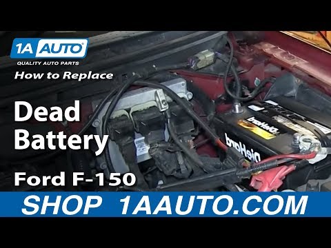 How To Replace Dead Battery 2004-2011 Ford F-150