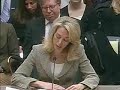 Valerie Plame testifies in CIA leak hearings (part 1)