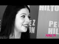 Michelle Trachtenberg Chatting With Perez Hilton