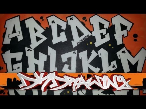 how to draw graffiti letters a-z youtube
