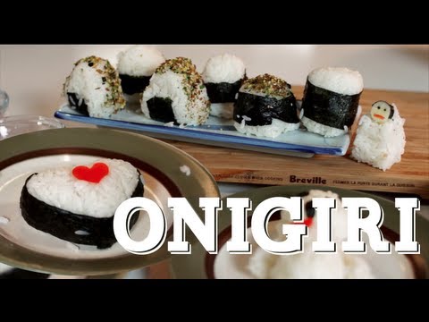 onigiri - RT: http://bit.ly/LgAPzC Facebook: http://on.fb.me/LKJ1sr Onigiri and Rice Balls from Fruits Basket, Spirited Away, Pokemon and more! Japanese rice Nori Seaw...