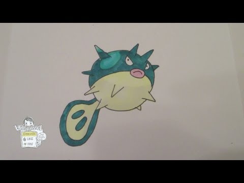 how to draw qwilfish