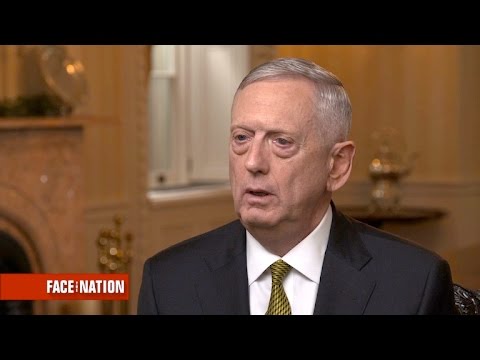 Defense Secretary James Mattis on climate change, Paris accord