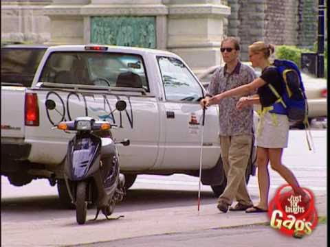 Blind biker