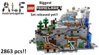 Lego Minecraft 21137 The Mountain Cave - Lego Spee