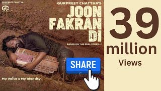 Joon Fakran Di (Official Video) Gurpreet Chattha  