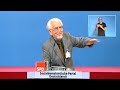 Nie in den vergangenen Jahrzehnten sei die Sozialdemokratie so dringend gebraucht worden wie heute, unterstrich Erhard Eppler und zog Parallelen zwischen dem Dresdener und dem Godesberger Parteitag der SPD. 