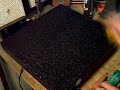 hand scraping: preparing the plate // Handschaben