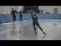 Speed Skater Keith Carney 1000 Meter Time Trial