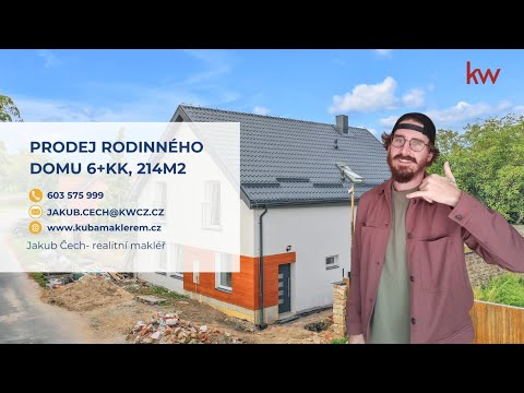 Video Prodej rodinného domu 6+KK, 214m2